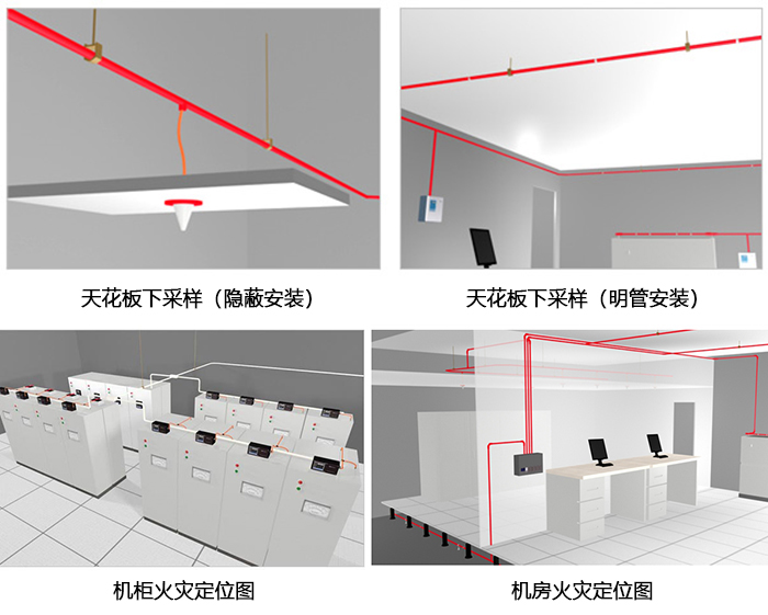 吸氣式感煙火災探測器安裝效果